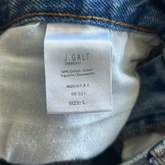 Brandy Melville JGalt medium wash denim jeans - Picture 3 of 4
